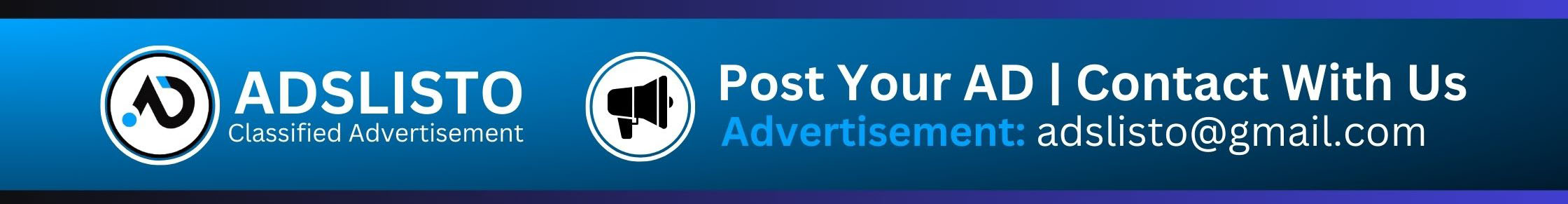 Classified Ads Service -adslisto